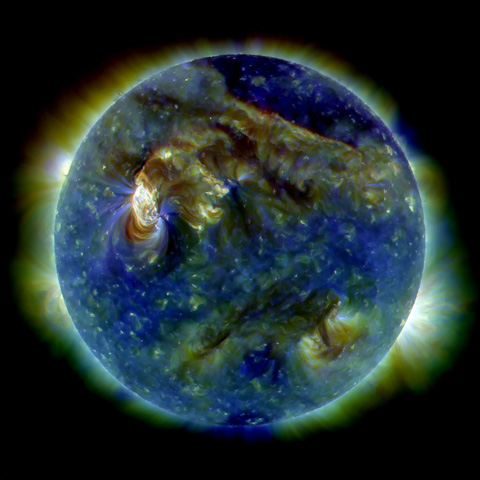 Radiación ultravioleta sobre la Tierra