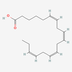 Estructura química de un ácido graso especial del grosellero negro